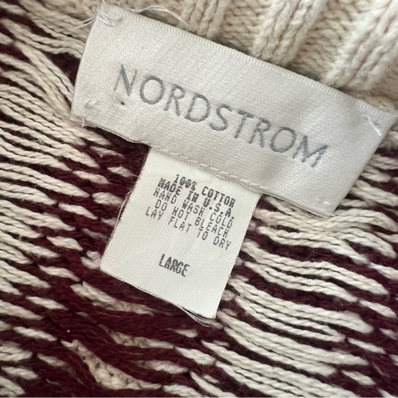 VTG Nordstrom 100% Cotton Sweater USA - Picture 3 of 3